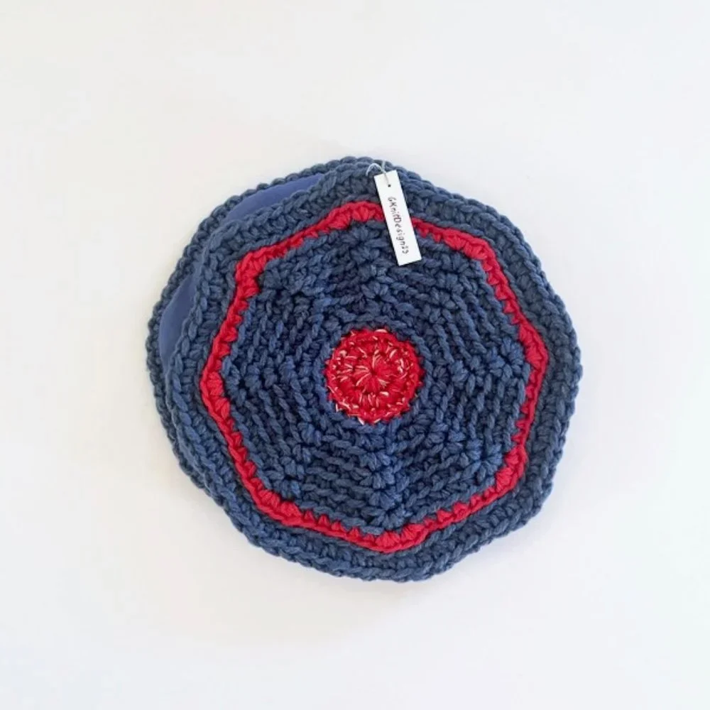 Crochet pot holders, kitchen decor, handmade trivet